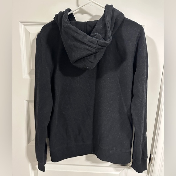 Roots Canada Women’s Black Red Pullover Hoodie Sweater With Pocket Size Medium - Picture 6 of 8